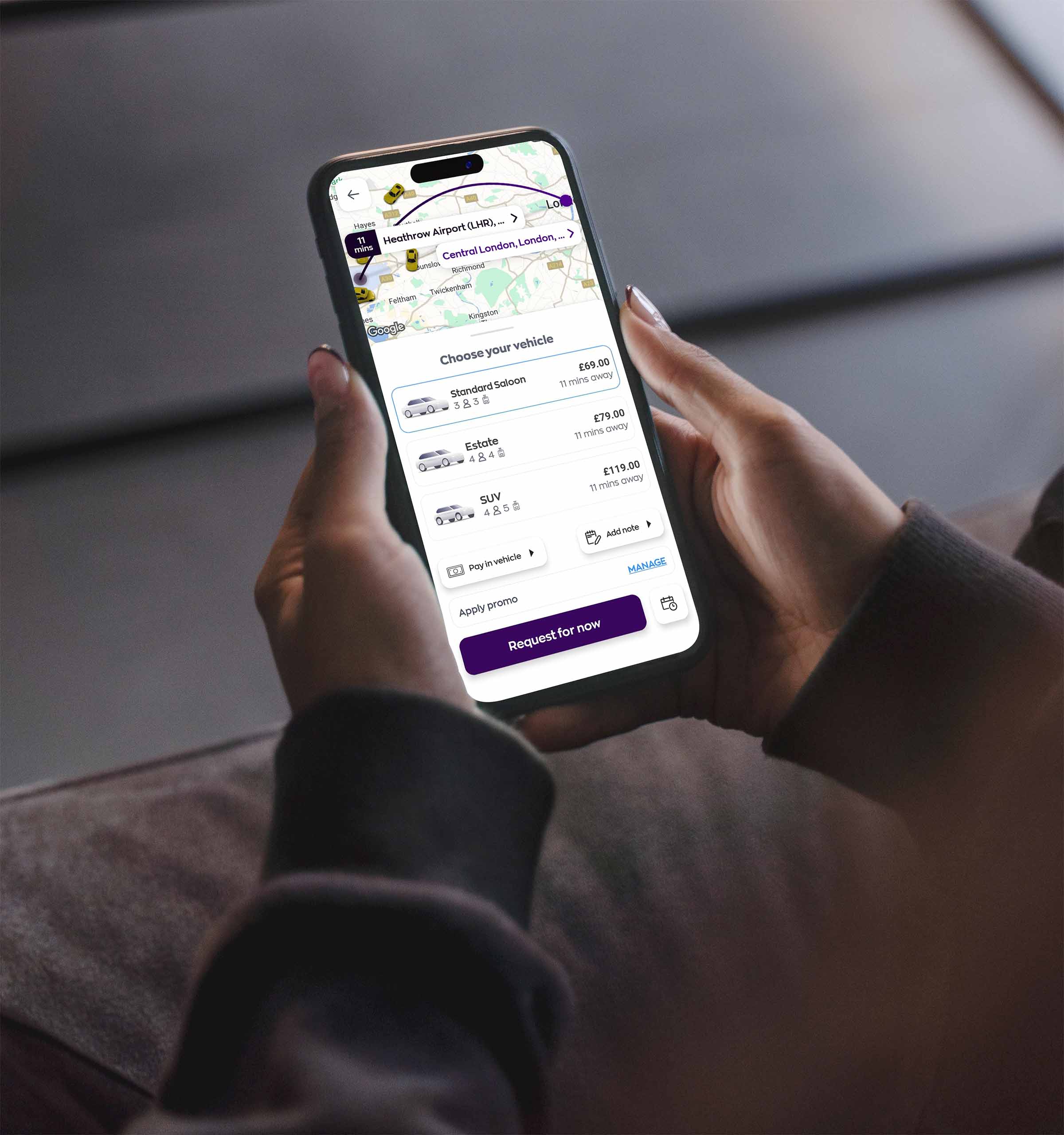 Mobile App - MiniCabRide